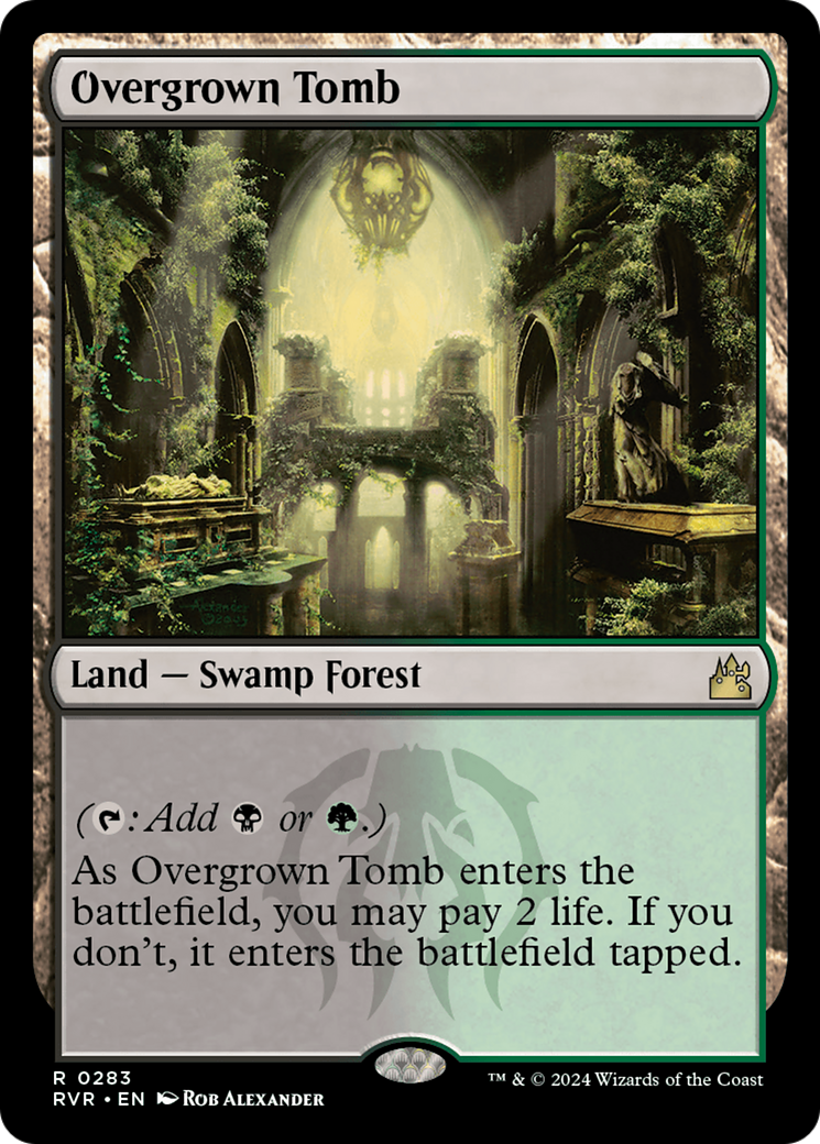 Overgrown Tomb [Ravnica Remastered] | The Time Vault CA