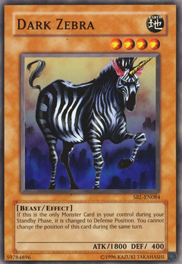 Dark Zebra [SRL-EN084] Common | The Time Vault CA