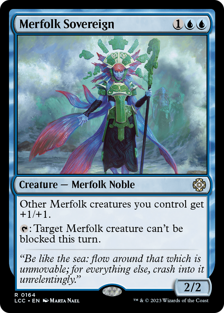 Merfolk Sovereign [The Lost Caverns of Ixalan Commander] | The Time Vault CA