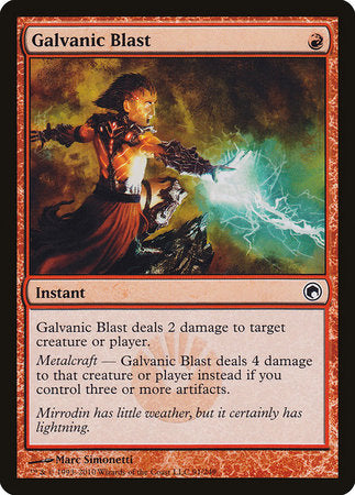Galvanic Blast [Scars of Mirrodin] | The Time Vault CA