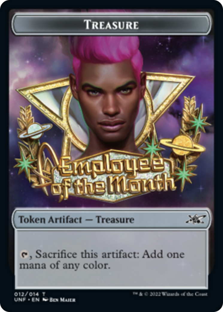 Cat // Treasure (12) Double-sided Token [Unfinity Tokens] | The Time Vault CA