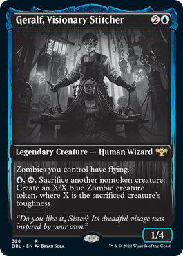 Geralf, Visionary Stitcher [Innistrad: Double Feature] | The Time Vault CA
