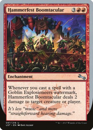 Hammerfest Boomtacular [Unstable] | The Time Vault CA