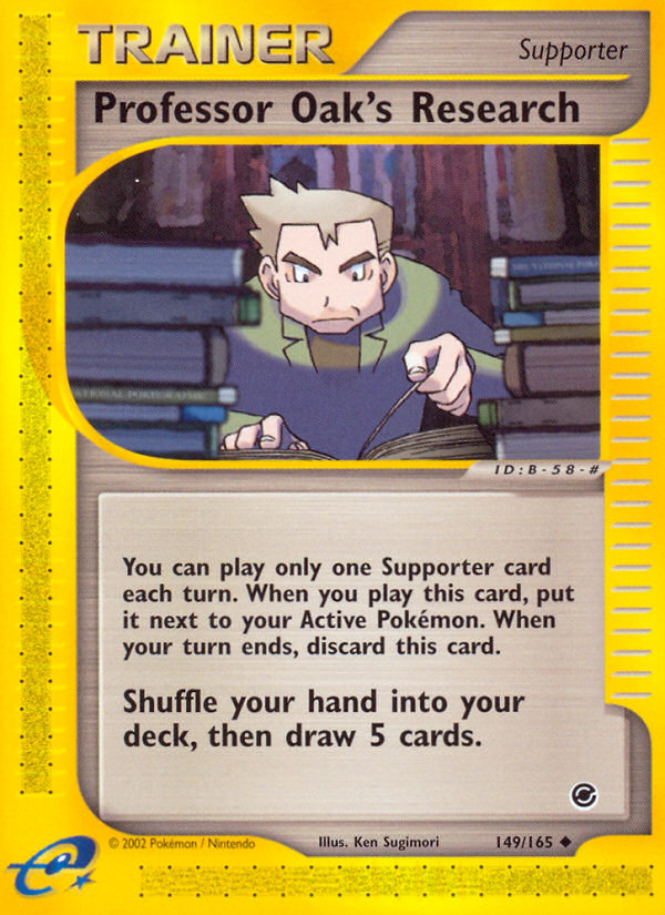 Professor Oak's Research (149/165) [Expedition: Base Set] | The Time Vault CA