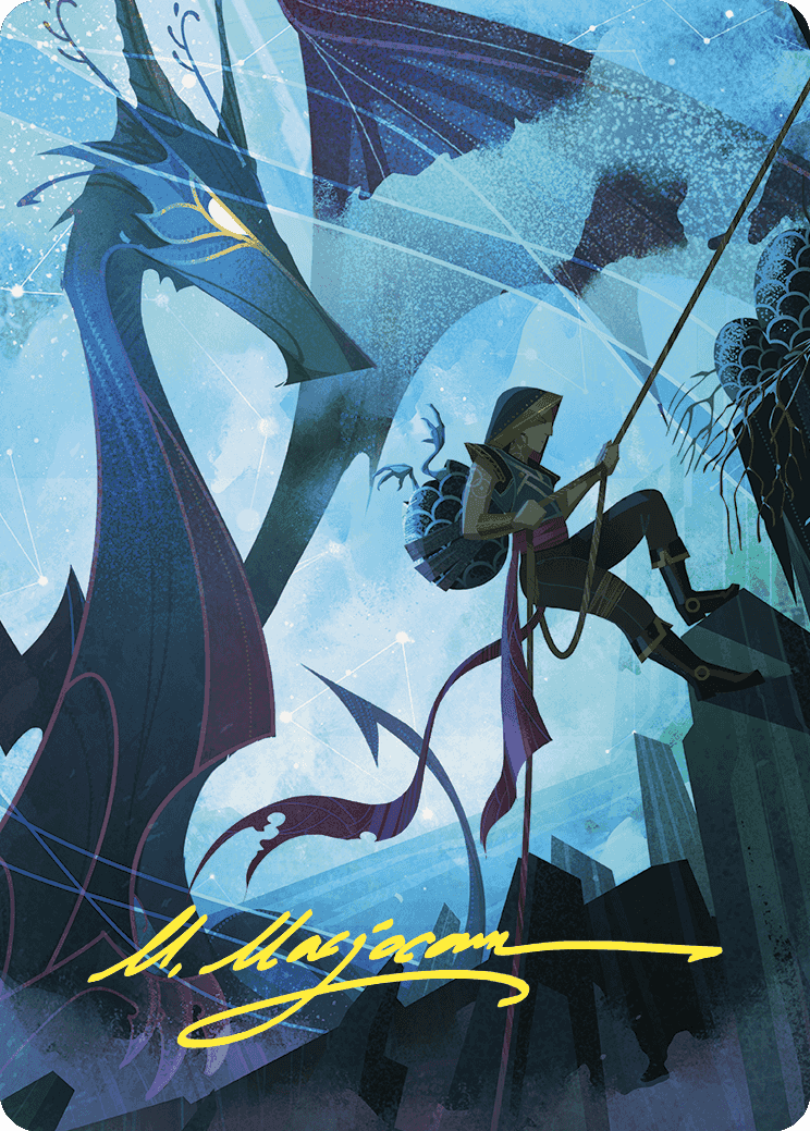 Hatching Plans Art Card (Gold-Stamped Signature) [Wilds of Eldraine Art Series] | The Time Vault CA