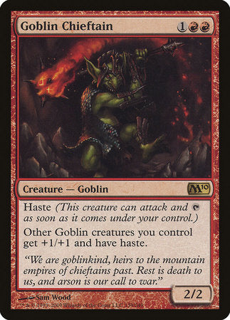 Goblin Chieftain [Magic 2010] | The Time Vault CA