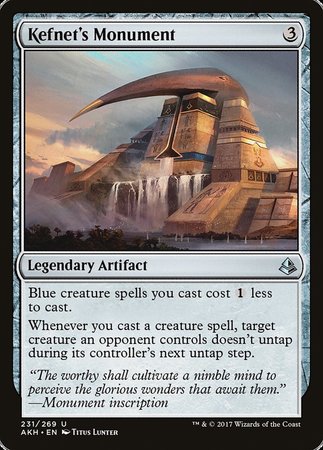 Kefnet's Monument [Amonkhet] | The Time Vault CA