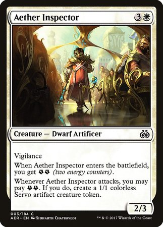 Aether Inspector [Aether Revolt] | The Time Vault CA