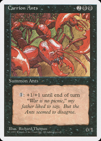 Carrion Ants [Fourth Edition] | The Time Vault CA