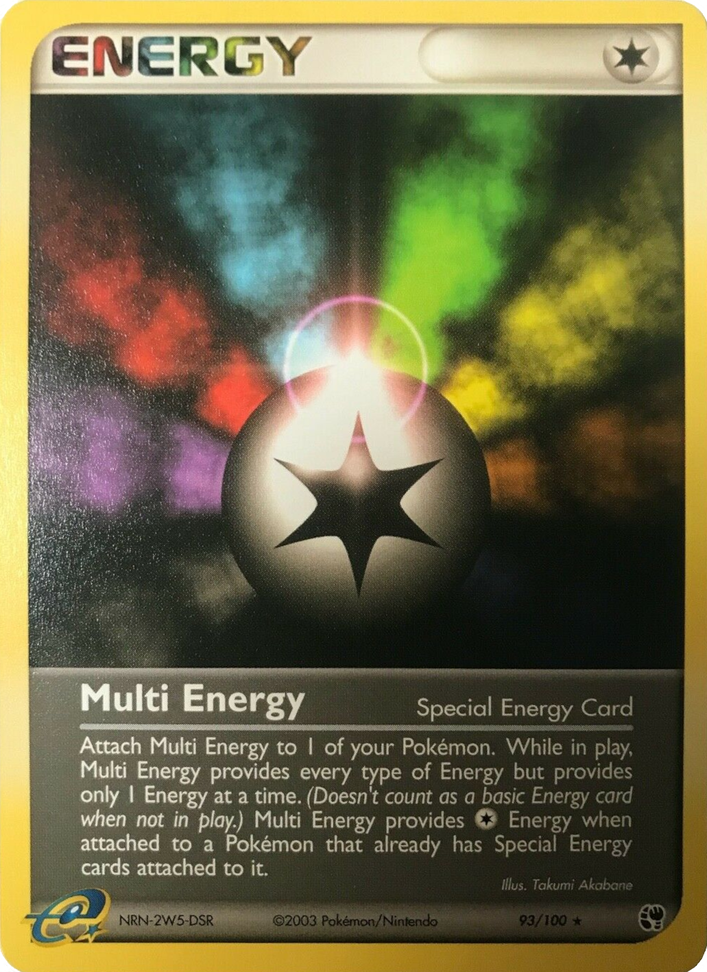 Multi Energy (93/100) (League Promo) [EX: Sandstorm] | The Time Vault CA