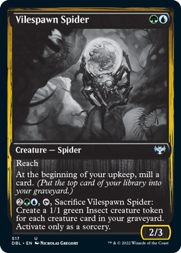Vilespawn Spider [Innistrad: Double Feature] | The Time Vault CA