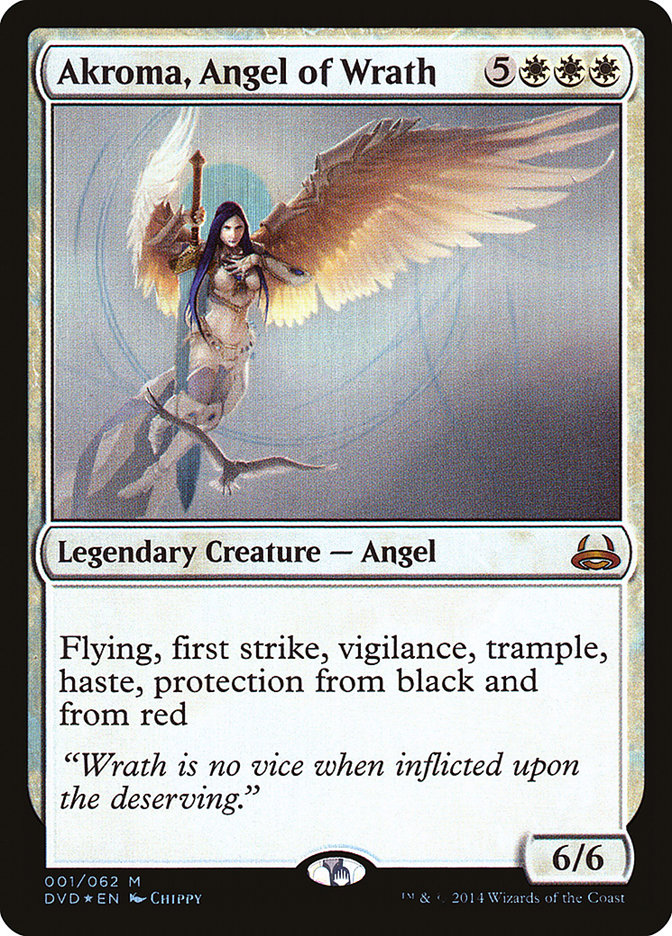 Akroma, Angel of Wrath (Divine vs. Demonic) [Duel Decks Anthology] | The Time Vault CA