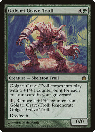 Golgari Grave-Troll [Ravnica: City of Guilds] | The Time Vault CA