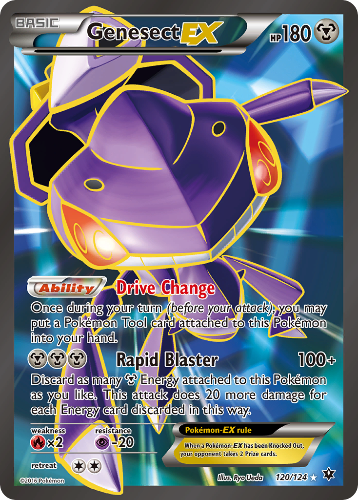 Genesect EX (120/124) [XY: Fates Collide] | The Time Vault CA