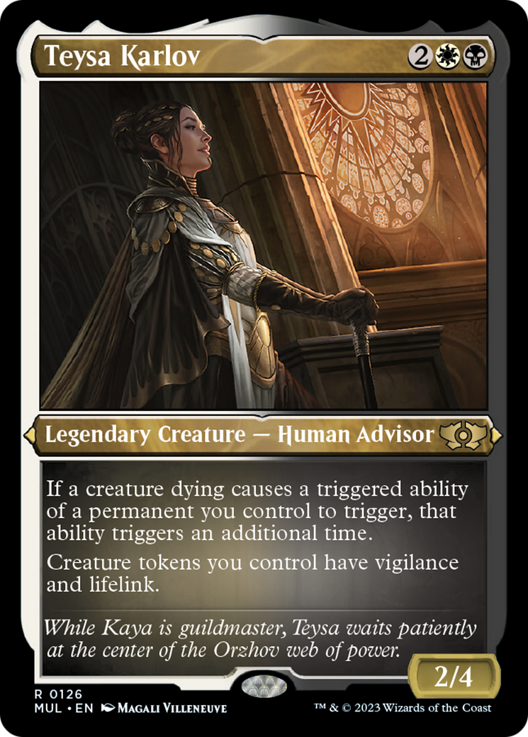 Teysa Karlov (Foil Etched) [Multiverse Legends] | The Time Vault CA