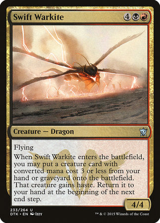 Swift Warkite [Dragons of Tarkir] | The Time Vault CA