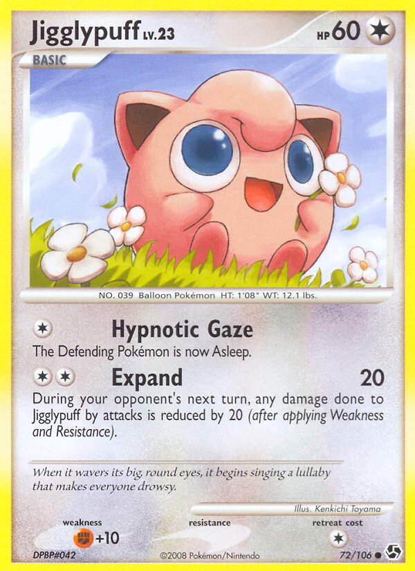 Jigglypuff (72/106) [Diamond & Pearl: Great Encounters] | The Time Vault CA