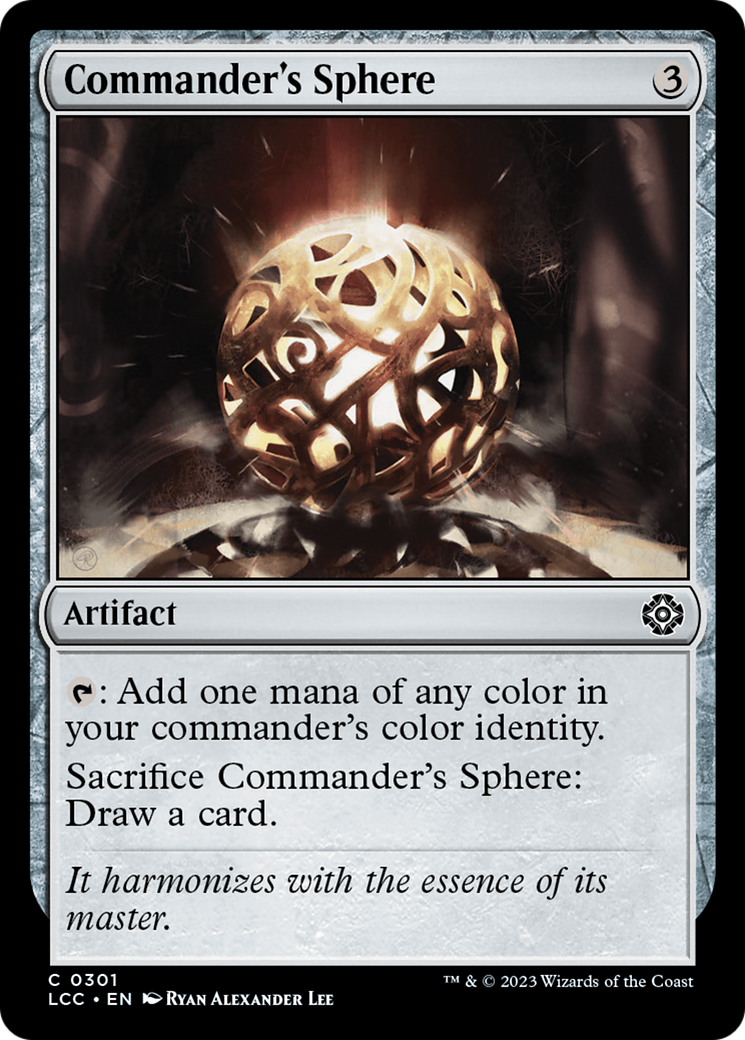 Commander's Sphere [The Lost Caverns of Ixalan Commander] | The Time Vault CA