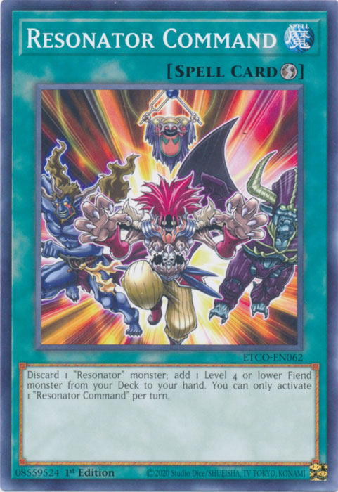 Resonator Command [ETCO-EN062] Common | The Time Vault CA