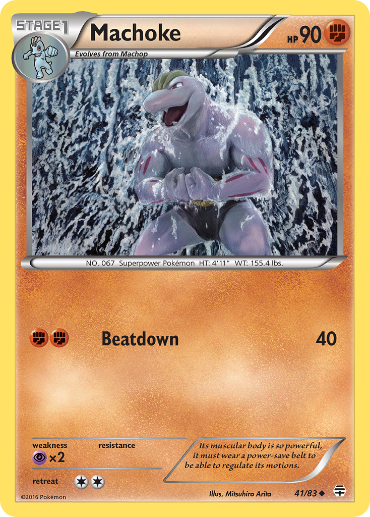 Machoke (41/83) [XY: Generations] | The Time Vault CA