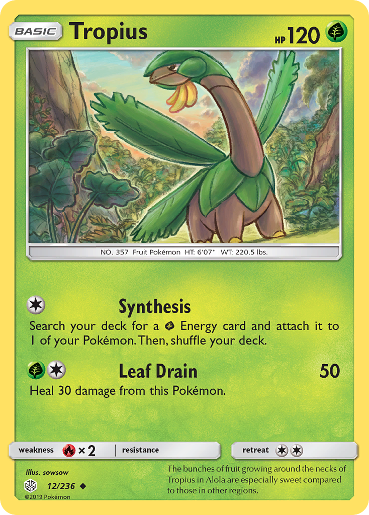 Tropius (12/236) [Sun & Moon: Cosmic Eclipse] | The Time Vault CA