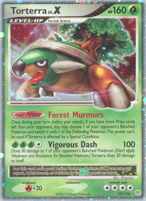 Torterra LV.X (122/130) [Diamond & Pearl: Base Set] | The Time Vault CA