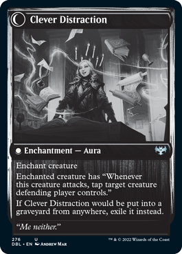 Distracting Geist // Clever Distraction [Innistrad: Double Feature] | The Time Vault CA