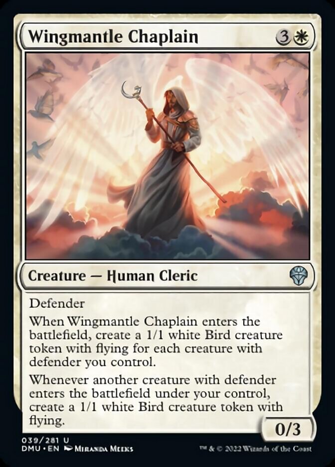 Wingmantle Chaplain [Dominaria United] | The Time Vault CA