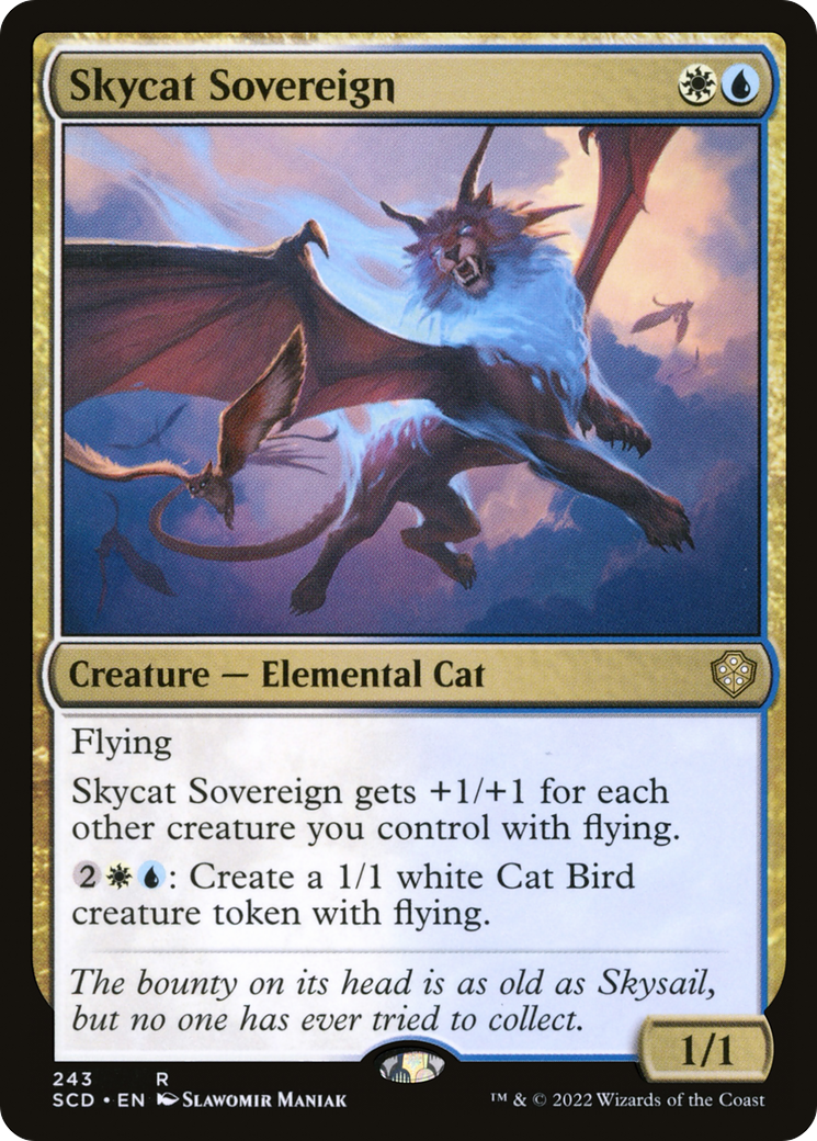 Skycat Sovereign [Starter Commander Decks] | The Time Vault CA