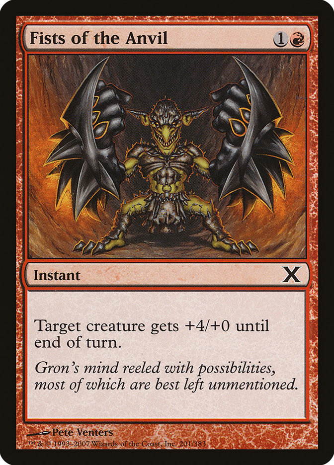 Fists of the Anvil [Tenth Edition] | The Time Vault CA