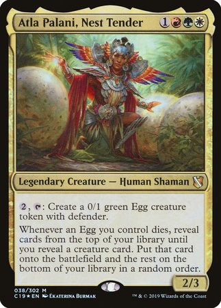 Atla Palani, Nest Tender [Commander 2019] | The Time Vault CA