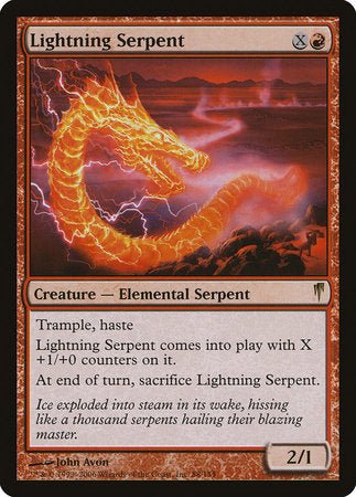 Lightning Serpent [Coldsnap] | The Time Vault CA