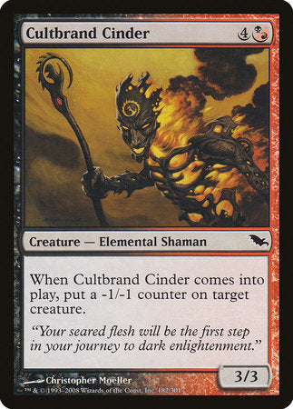 Cultbrand Cinder [Shadowmoor] | The Time Vault CA