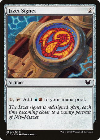 Izzet Signet [Commander 2015] | The Time Vault CA