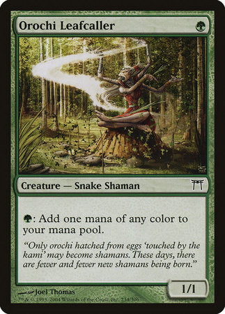 Orochi Leafcaller [Champions of Kamigawa] | The Time Vault CA