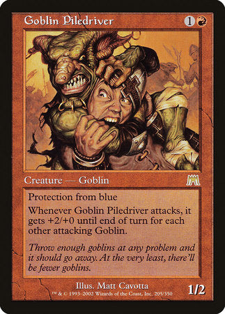 Goblin Piledriver [Onslaught] | The Time Vault CA