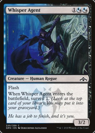 Whisper Agent [Guilds of Ravnica] | The Time Vault CA