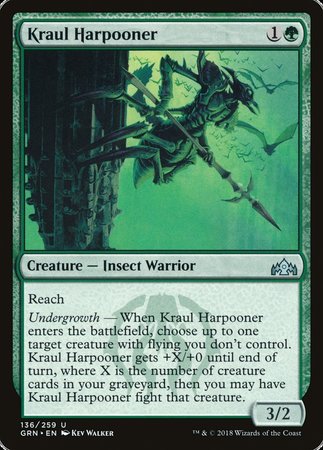 Kraul Harpooner [Guilds of Ravnica] | The Time Vault CA