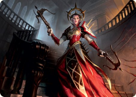 Bloodthirsty Adversary Art Card [Innistrad: Midnight Hunt Art Series] | The Time Vault CA
