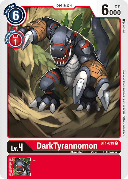 DarkTyrannomon [BT1-019] [Release Special Booster Ver.1.0] | The Time Vault CA