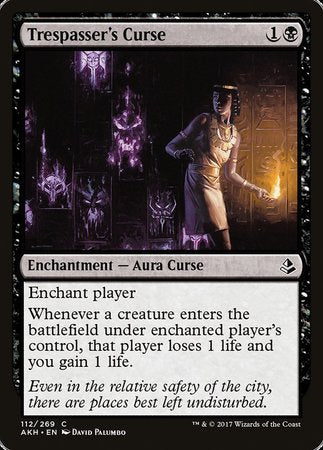 Trespasser's Curse [Amonkhet] | The Time Vault CA