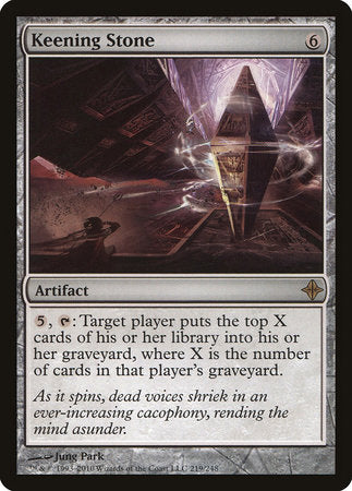 Keening Stone [Rise of the Eldrazi] | The Time Vault CA