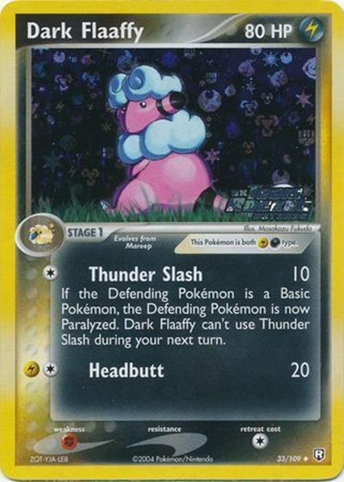 Dark Flaaffy (33/109) (Stamped) [EX: Team Rocket Returns] | The Time Vault CA