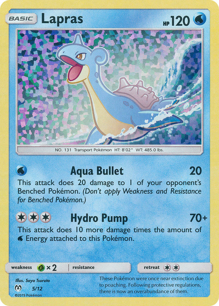 Lapras (5/12) [McDonald's Promos: 2019 Collection] | The Time Vault CA