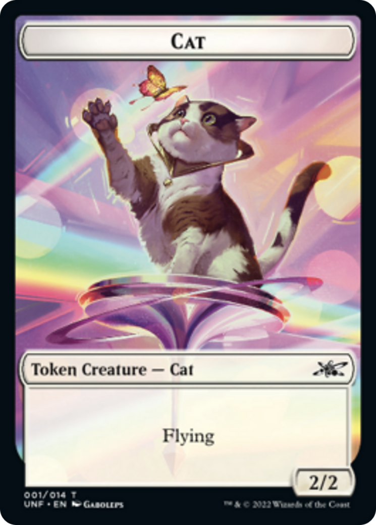 Cat // Food (11) Double-sided Token [Unfinity Tokens] | The Time Vault CA