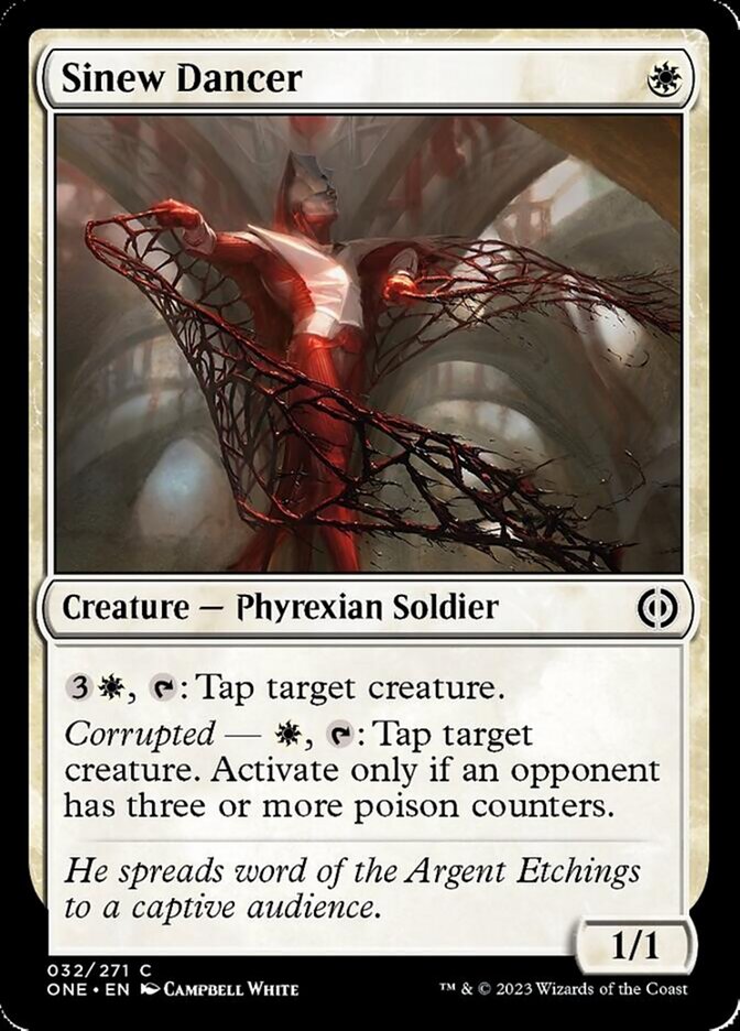 Sinew Dancer [Phyrexia: All Will Be One] | The Time Vault CA