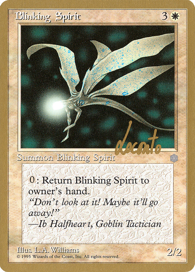 Blinking Spirit (Michael Loconto) [Pro Tour Collector Set] | The Time Vault CA