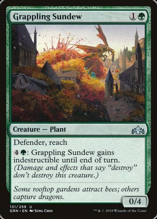 Grappling Sundew [Guilds of Ravnica] | The Time Vault CA