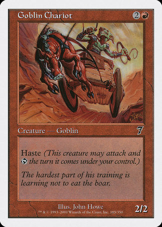 Goblin Chariot [Seventh Edition] | The Time Vault CA