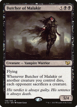 Butcher of Malakir [Commander 2015] | The Time Vault CA